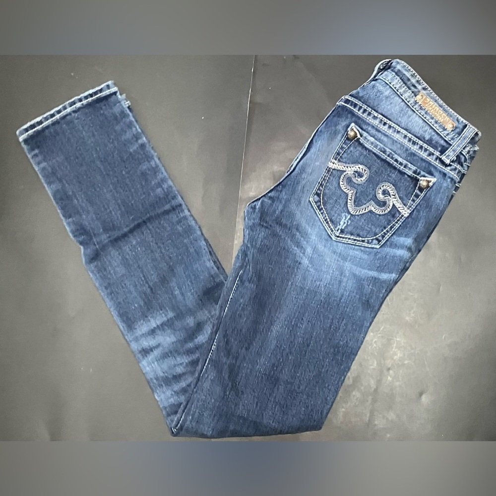 Rerock For Express Skinny Denim Distressed Jeans Women’s 4R (30”W X 30”L) HOT!